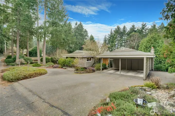 Surrounded by mature landscaping, this home feels established, peaceful, and beautifully green
