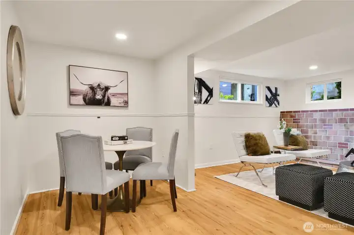 Gaming or bar area off bonus room