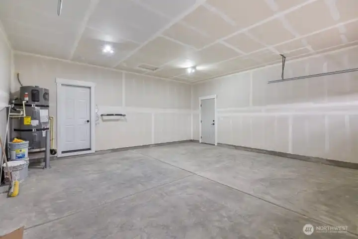 Fully Insulated and sheet rocked garage