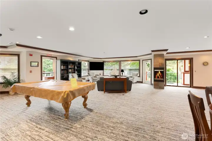 Large Clubhouse great for large gatherings.