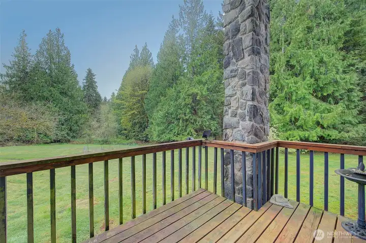 Deck off of Dining room