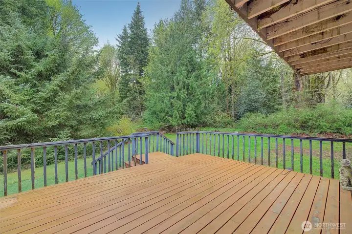 deck off of family room