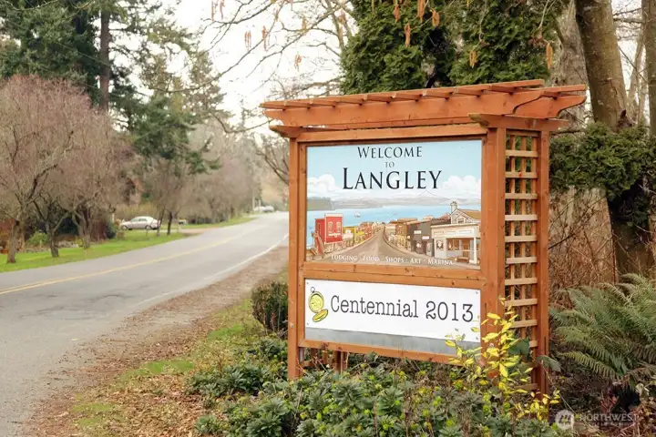 Welcome to Langley! Come and take your time enjoying the art galleries, shops, parks, including a waterfront park and marina.