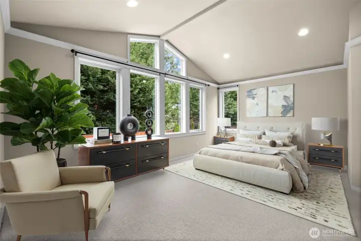 Primary Bedroom(Virtually Staged)