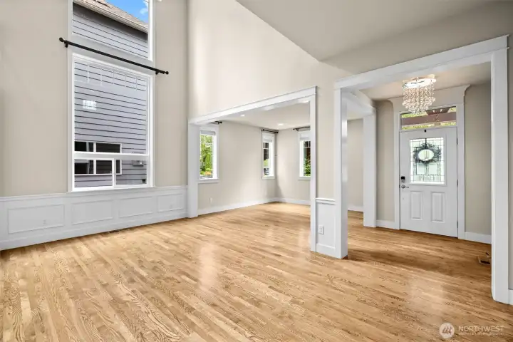 Family Room/ Dining Room/ Front door entrance