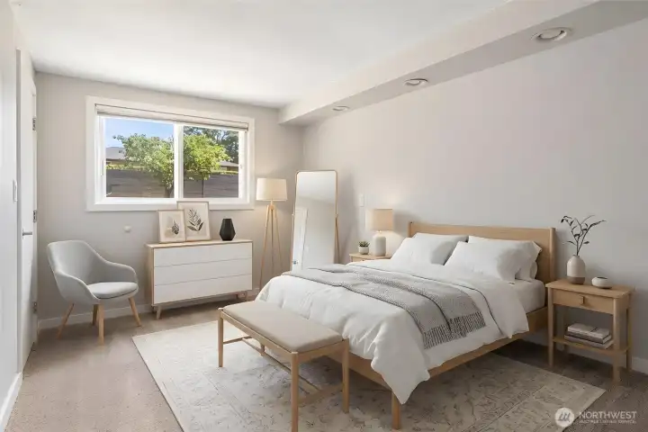 Guest Bedroom (Virtually Staged)