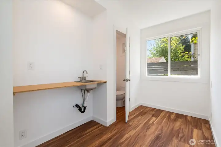 Additional View of Flexible Office Space in Outbuilding showing Half Bath