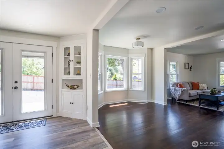 Leads into Kitchen
