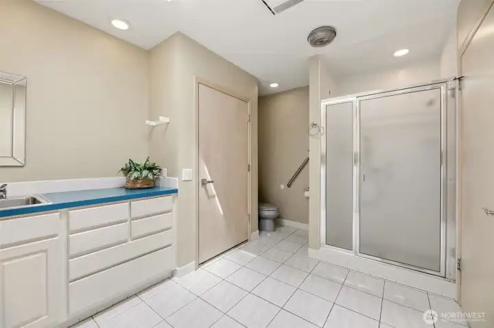 Large Utility Room with 3/4 bath - ADA Accesable