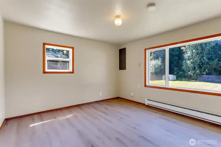 Expansive primary ensuite bedroom.