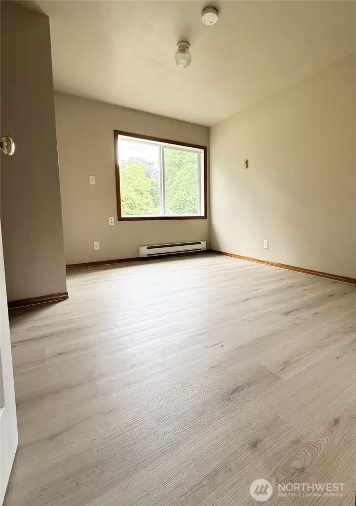 3rd bedroom with closet or office or workout space. Home septic is only rated for two bedrooms.