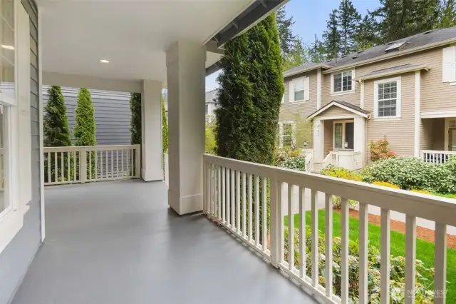 Covered Front Porch