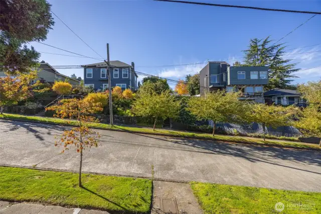 Street view of the lot.