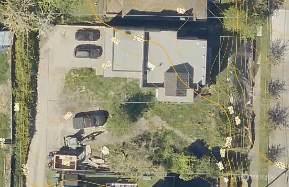 Aerial photo with the topo turned on.
