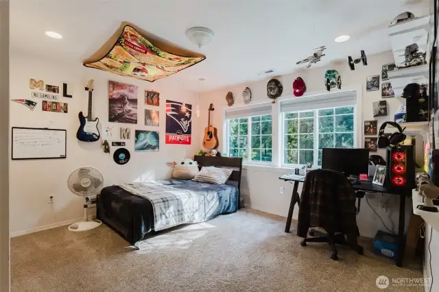Second bedroom upstairs.