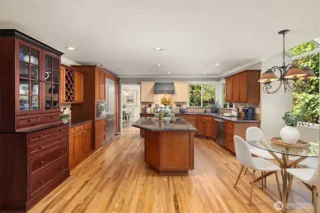 There's so much space in this kitchen