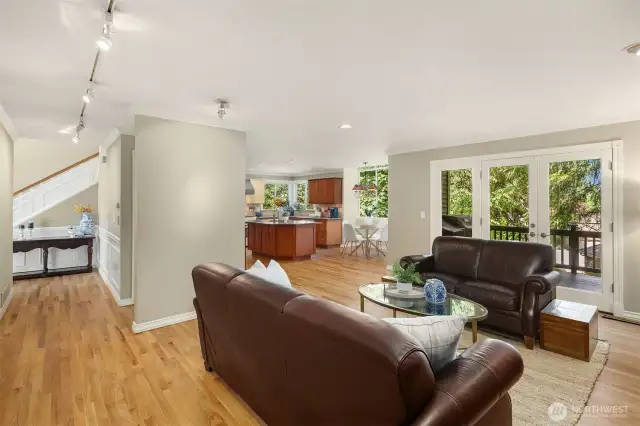 The flow, and layout of this home makes it so easy for everyone to find their own space, while also feeling connected to one another