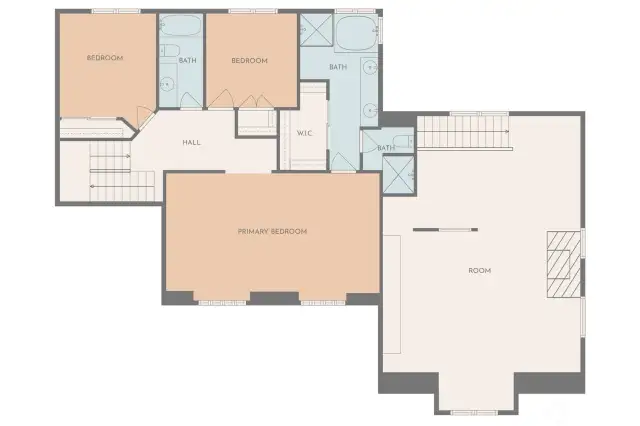 Upper Level Floor Plan