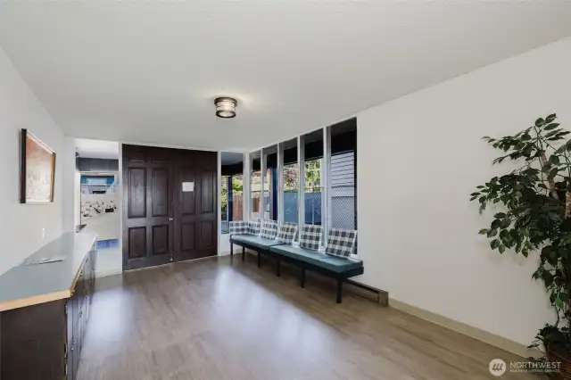 Community space for hosting/parties