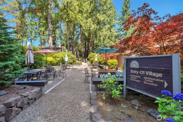 Clubhouse avail for outdoor gatherings
