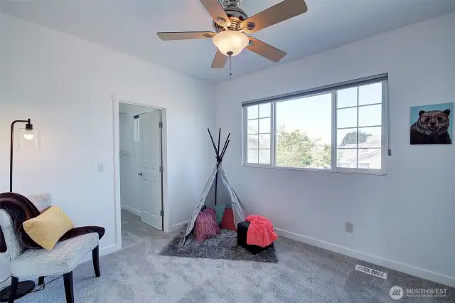 Bedroom upstairs.