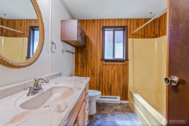 Full bathroom downstairs