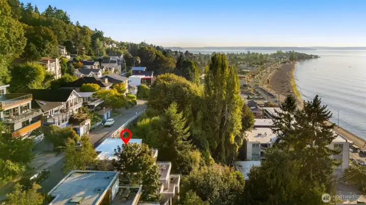 Blocks away from Alki Beach