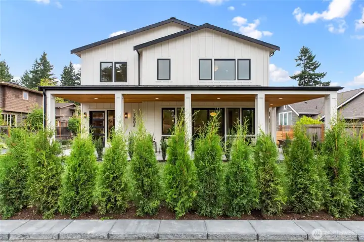 Front of home faces West.