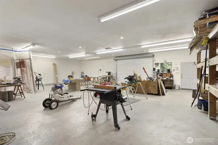 Shop finished interior