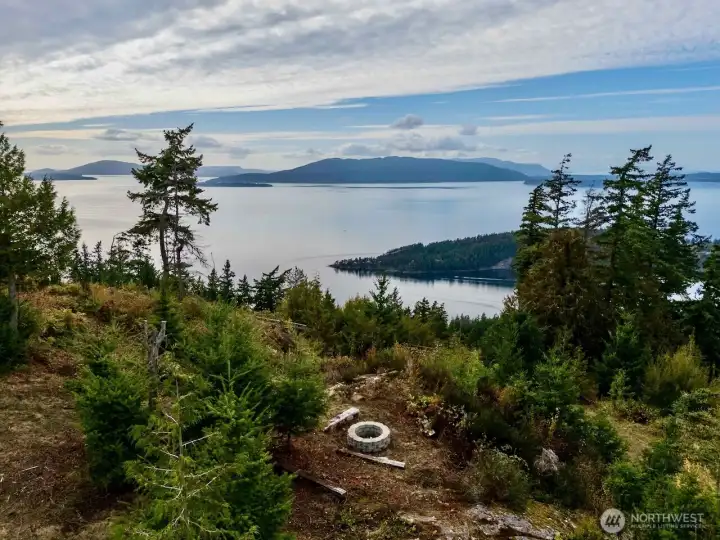 Looking SW from the build site over Chuckanut Bay.