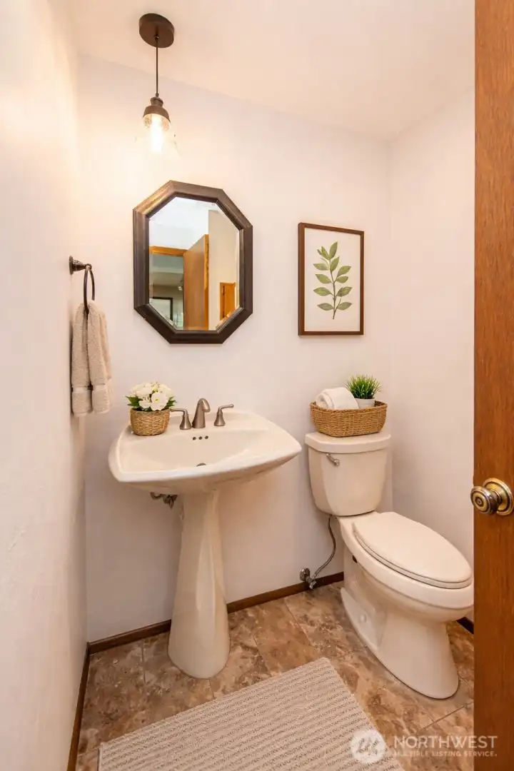 Virtually Staged - Powder Room
