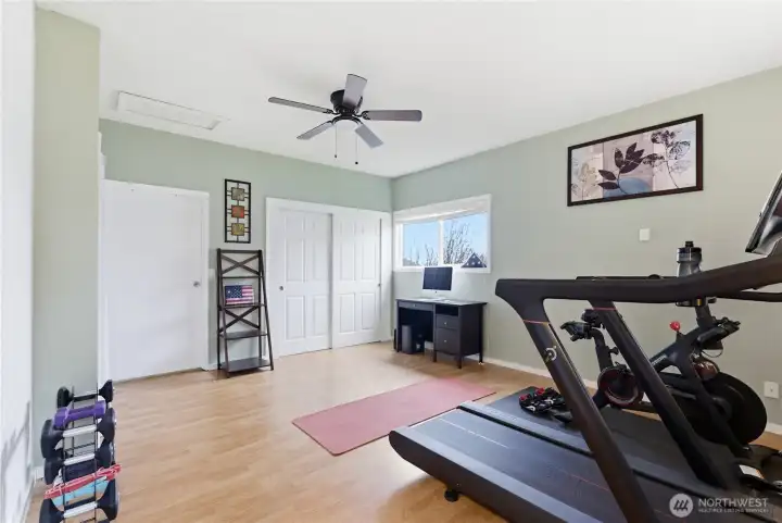 flex room leads to laundry room