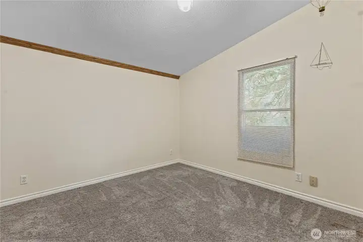 Bedroom #3 With vaulted ceilings