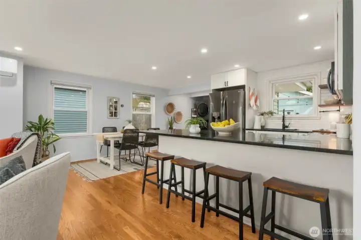 Oversized Kitchen Island, Perfect for Cooking and Gathering!