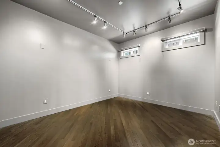 Bedroom/den off of entry