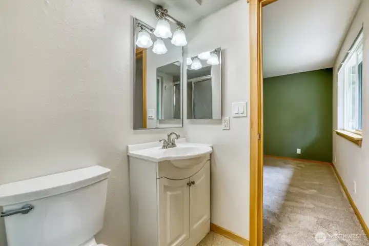 Bath off primary bedroom