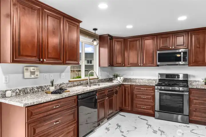 Interior, Main floor Kitchen