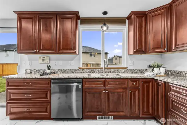 Interior, Main floor kitchen