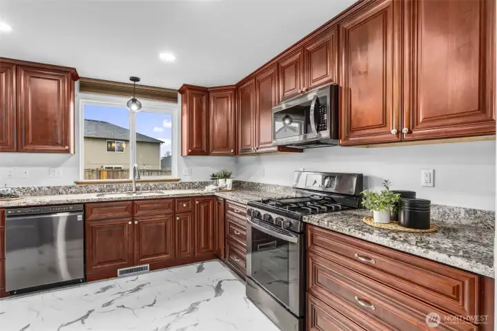 Interior, Main floor Kitchen