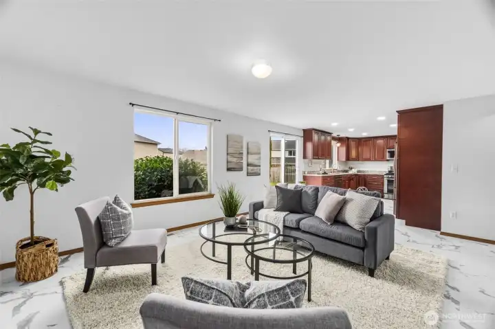 Interior, Main floor living room