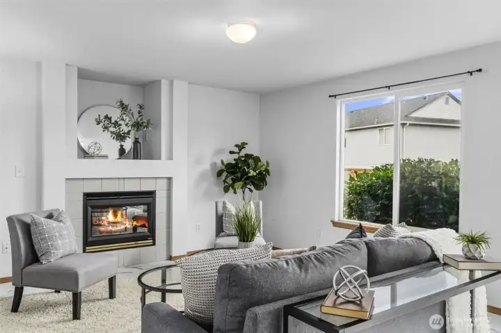 Interior, Main floor living room