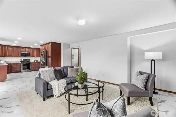 Interior, Main floor living room