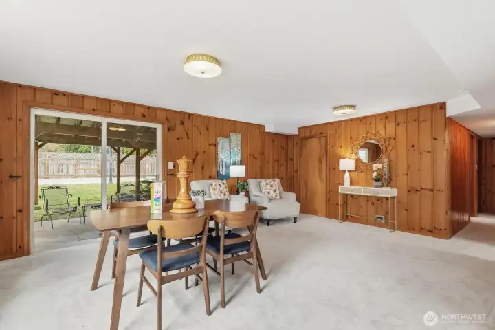 The lower level could be used as an MIL apartment or teen suite.