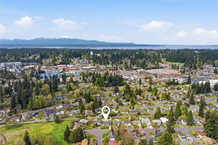 And walking distance to the Mountlake Terrace light rail station. What an awesome setting!