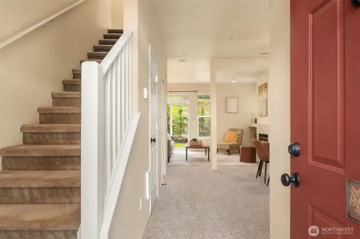 Enter on the Main Floor!