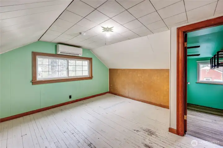 Bedroom on upper floor