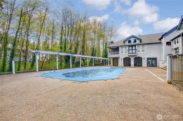 Outdoor pool opens   seasonally