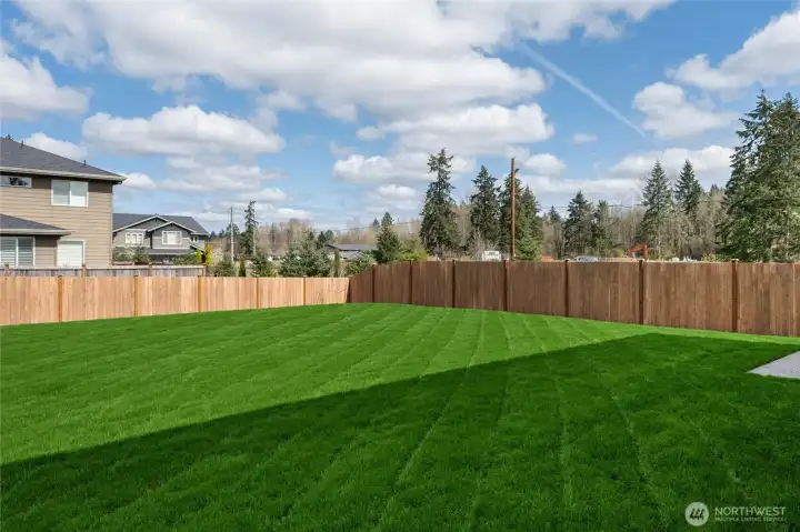 For representational purposes only. Backyard is very similar to what is featured. For representational purposes only. Backyard is very similar to what is featured.