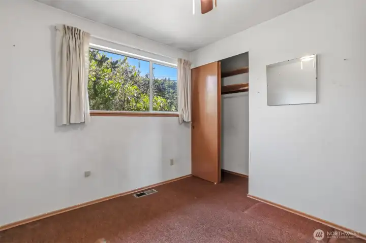Second bedroom upstairs.