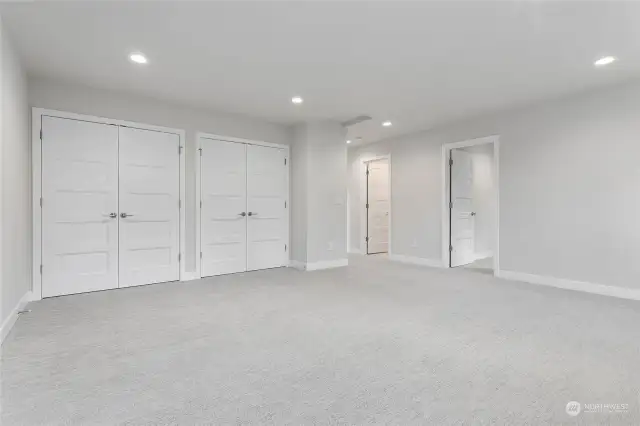 Open concept family room. This is a very large useable space.